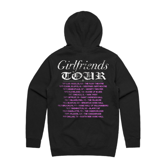 Girlfriends Internet Killed Tour Hoodie - Black