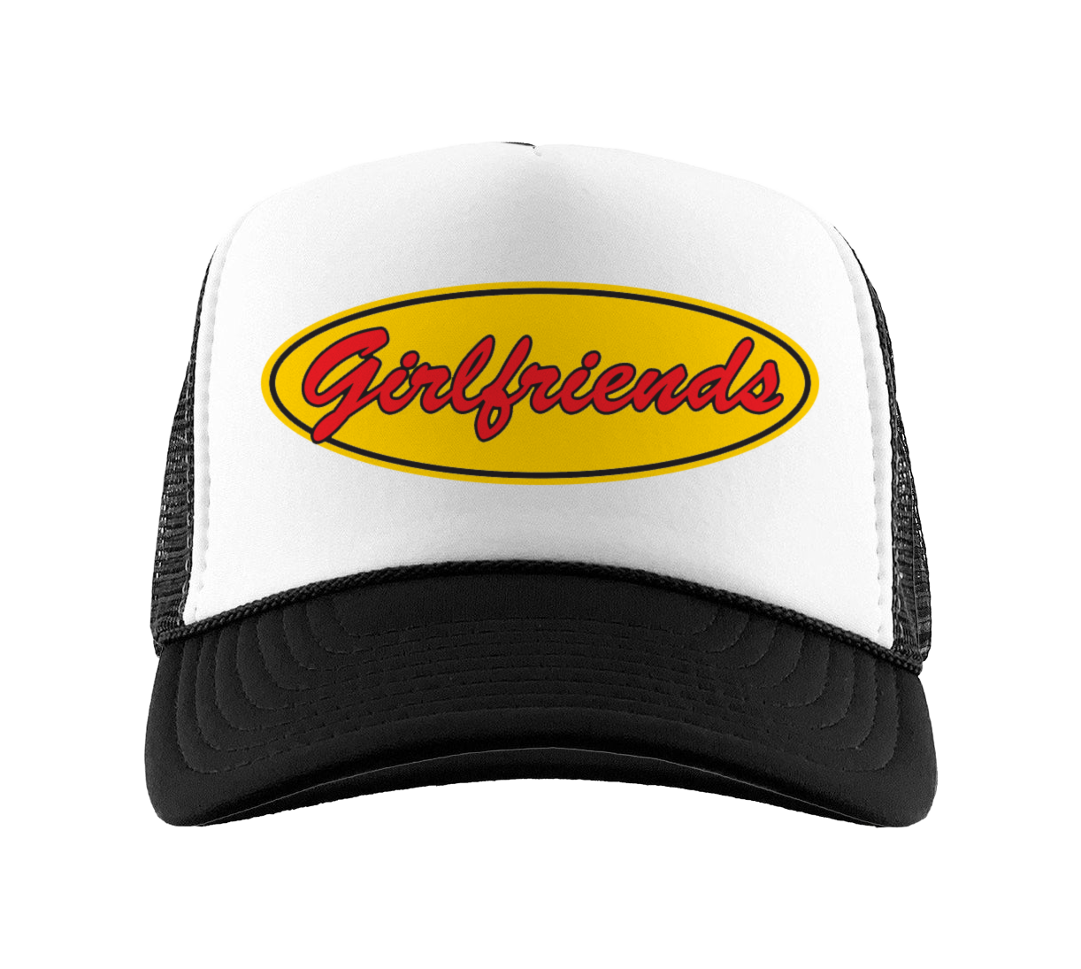 Cursive Logo Trucker