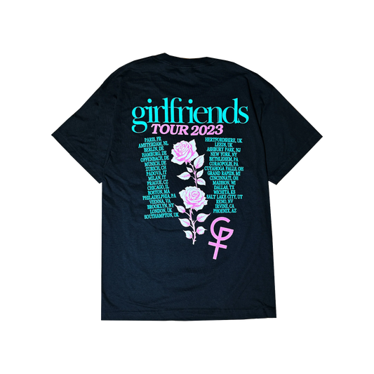 Girlfriends 2023 Tour Tee - Black