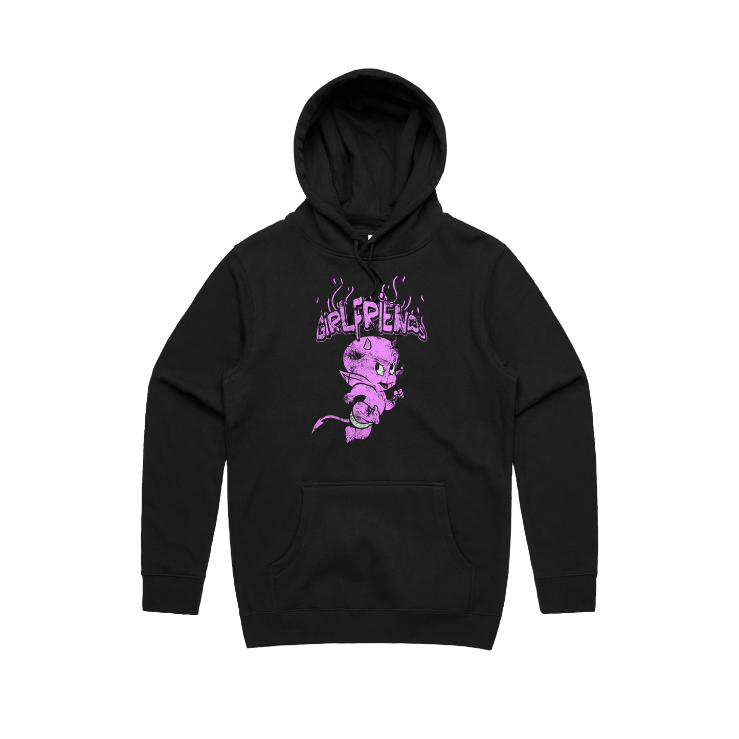 Girlfriends Devil Hoodie - Black