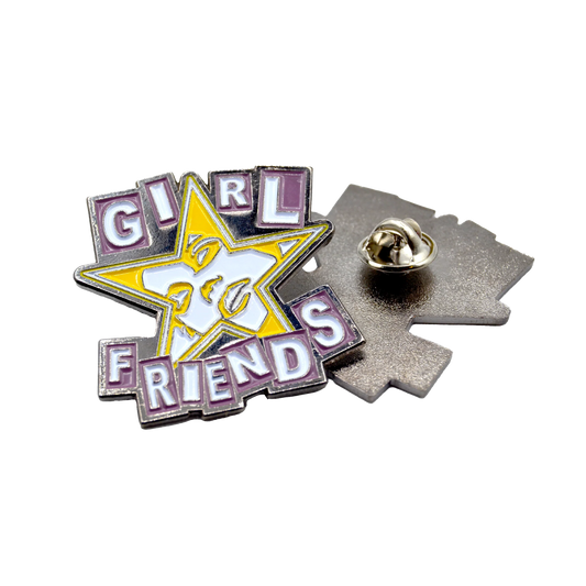 Girlfriends Porn Star Enamel Pin
