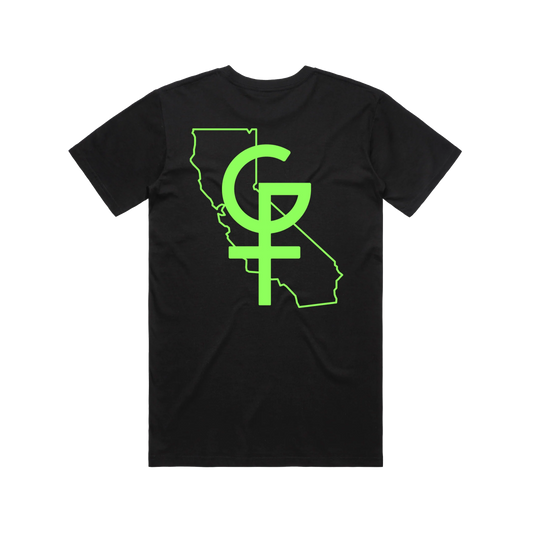 Girlfriends - Wave Tee - Black