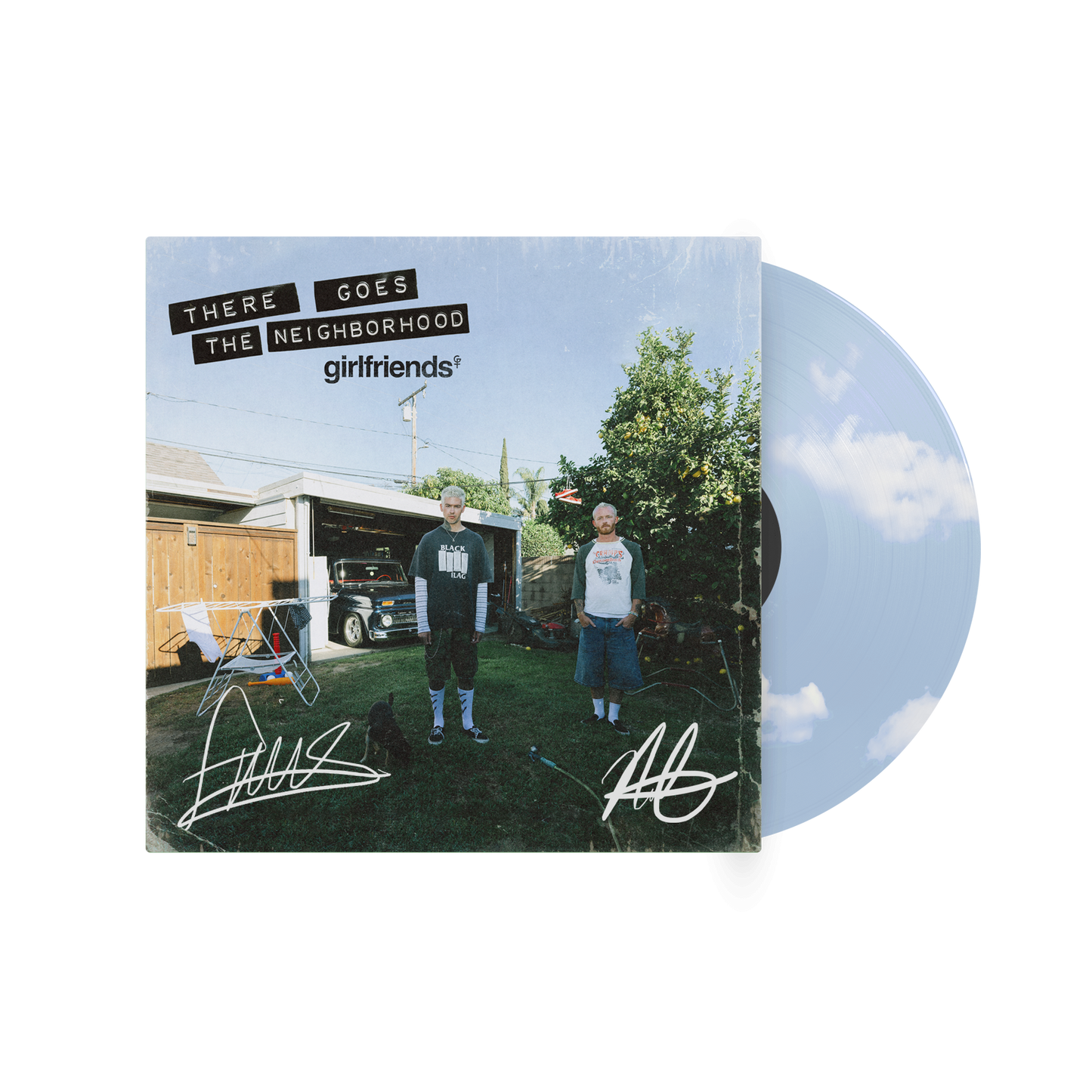 THERE GOES THE NEIGHBORHOOD SIGNED PICTURE DISC VINYL